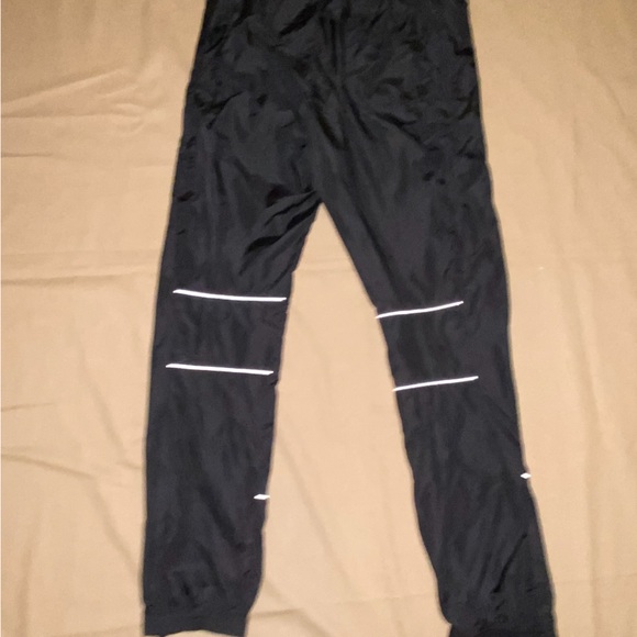Off-White main label windbreaker track pants with zipper pockets and hem, Sz. M - Picture 12 of 14
